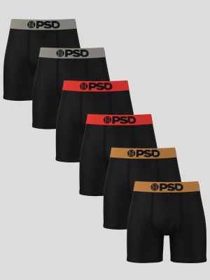 Solids 6 Pack - Chrome