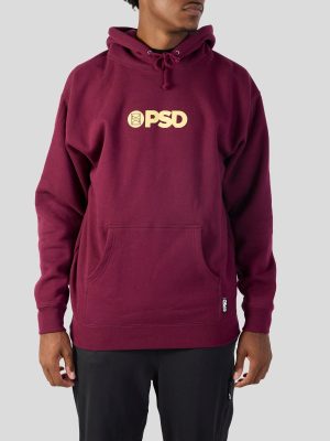 PSD Maroon Hoodie