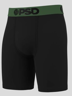 Solids - Black Green