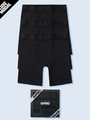 Luxe Modal 3 Pack - Black